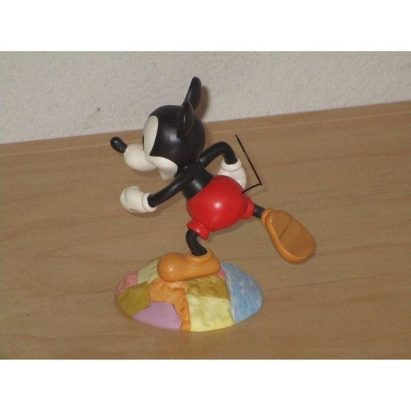 Walt Disney Classics Mickey Mouse On Top of The World Figure Through The Mirror - Picture 2 of 6